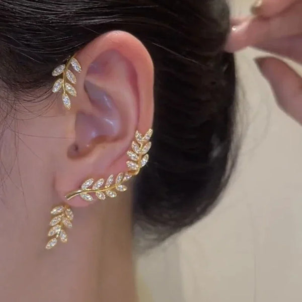 Pendientes Mariposa Brillantes